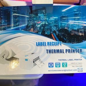 Small Label receipt printer